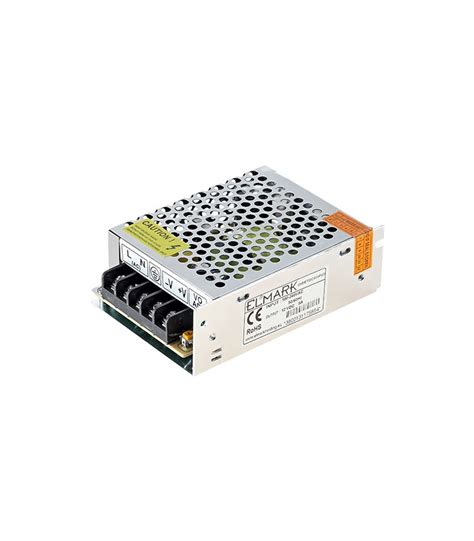 Led Power Supply W V A Metal Ip Elmark