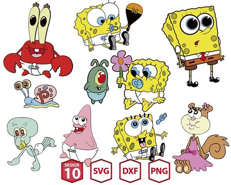 Spongebob Squarepants Baby Characters