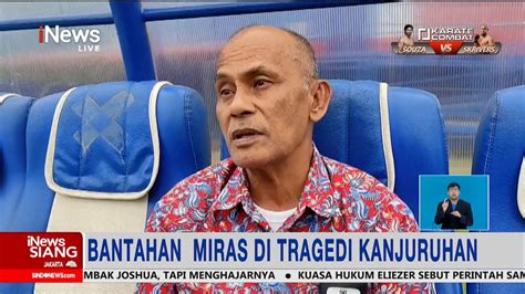 Kadispora Kabupaten Malang Bantah Ada Miras Di Tragedi Kanjuruhan