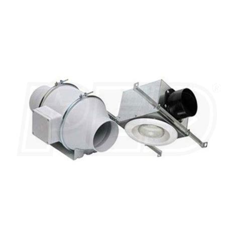 Soler & Palau KIT-TD100XL TD Series Lighted Exhaust Single Vent Turbo Fan Kit w/Intake and ...