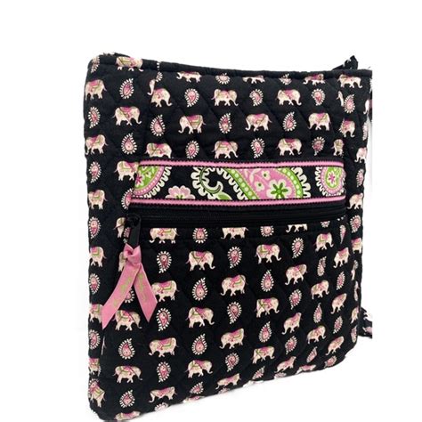 Vera Bradley Bags Vera Bradley Pink Elephant Quilted Zip Tote