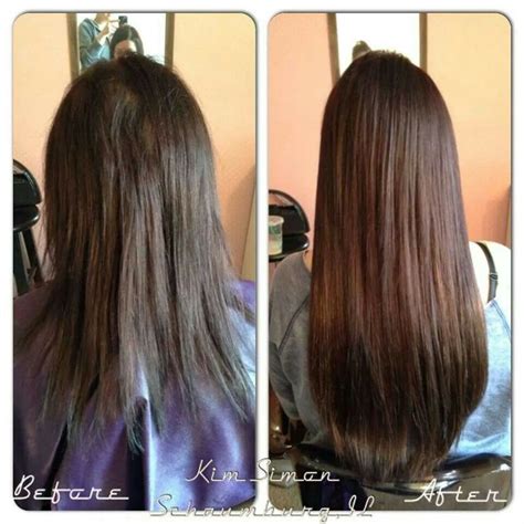 Hair Extensions Tape In Application By Kim Simon Schaumburg Il Tape