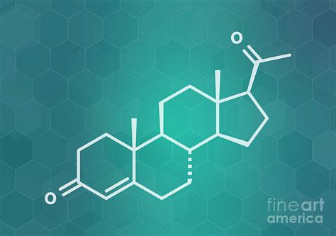 Progesterone Female Sex Hormone Molecule Photograph By Molekuul Science Photo Library Fine Art