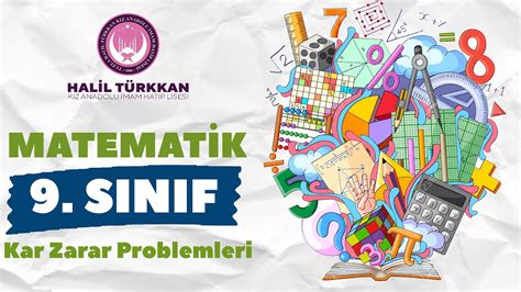 S N F Matematik K R Zarar Problemleri Youtube