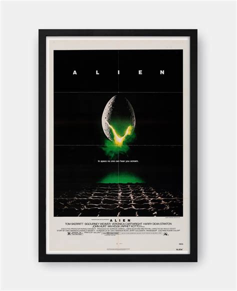 Alien (1979) Movie Poster - The Curious Desk