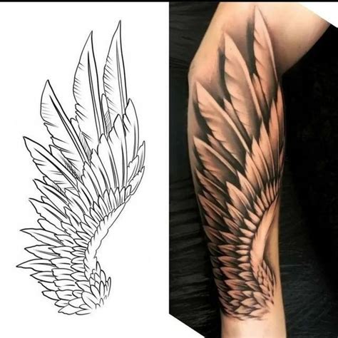 Pin By Kumarjenith On Drawings In 2024 Wing Tattoo Designs Angel