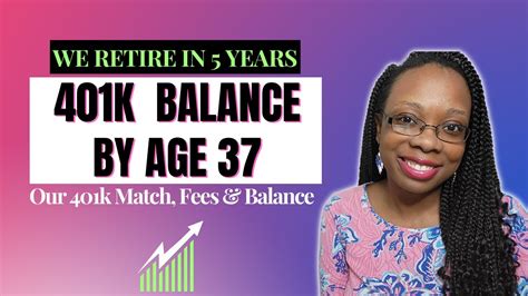 401k Balance By Age 37 What Is A 401k Investing In A 401k For