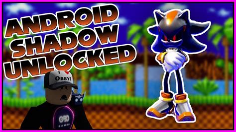 Unlocking Android Shadow Skin In Sonic Speed Simulator Roblox Youtube