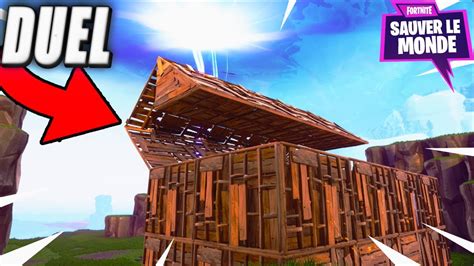 Duel De Construction Le Coffre Fortnite Sauver Le Monde YouTube