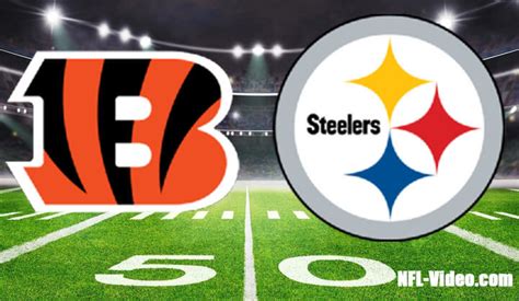 Cincinnati Bengals vs Pittsburgh Steelers Full Game Replay 2023 NFL ...