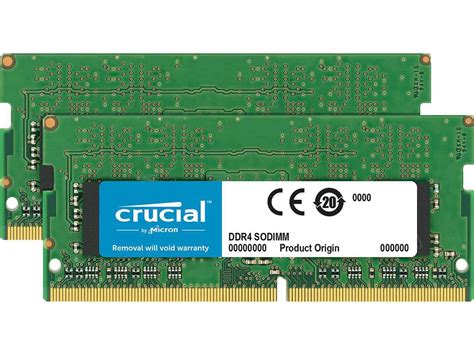 Crucial 16GB Kit 2 x 8GB DDR4-2400 MAC SODIMM Memory for Mac | Bermor ...