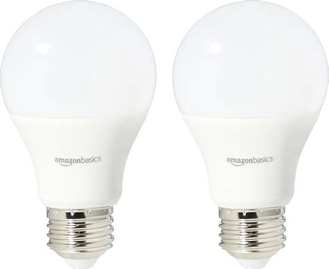 Amazon Basics Foco Led Blanco Suave Paquete De Equivalente A