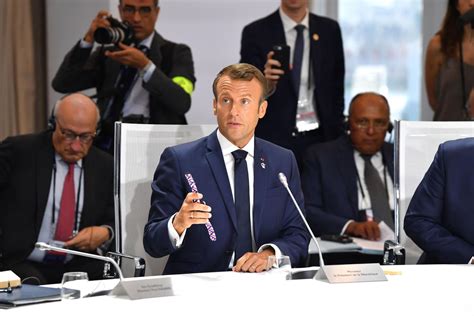 Macron: No Surprise Trump Skipped G7 Workshop On Oceans, Climate And ...