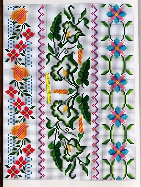 Pin By Fehime Atalay On Kanavice Floral Cross Stitch Cross Stitch