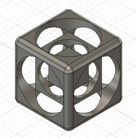 Archivo STL Cubo dentro de Cubo Diseño de impresión en 3D para