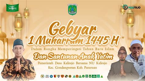 Live Gebyar Muharrom H Dan Santunan Anak Yatim Youtube