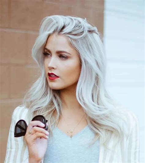 Silver Blonde Hair Color Ideas To Try In