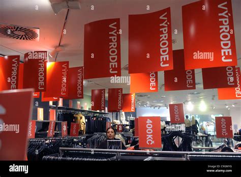 Illustration of the winter sales in Prague, Czech Republic, on Tuesday