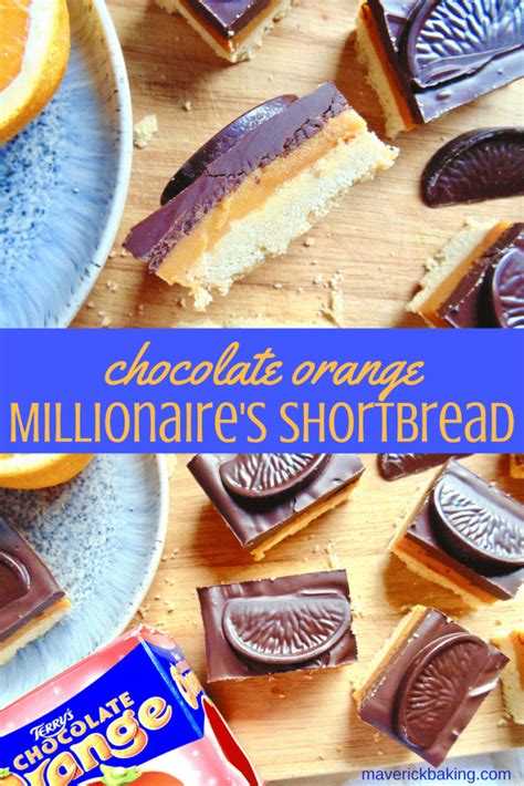 Chocolate Orange Millionaires Shortbread Maverick Baking