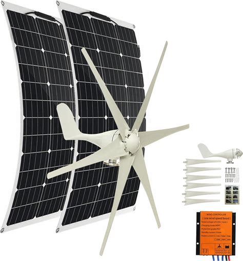 Panneau Solaire Watts V V Kit G N Rateur D Olienne Solaire