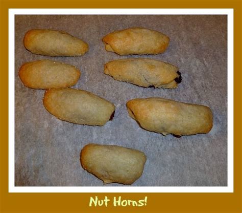 Nut Horns | Recipes, Cooking, Food blog