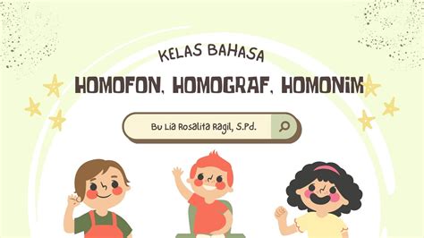 Homofon Homograf Dan Homonim Youtube