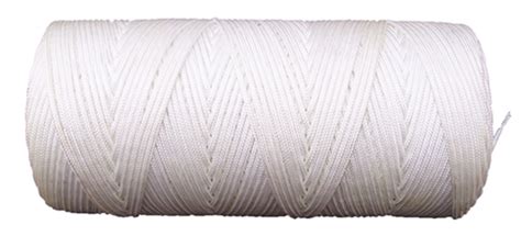 2 5mm Nylon White Braided Nylon Cord String 6H Campbell