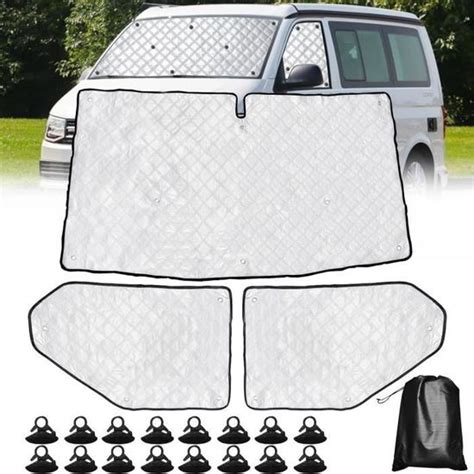 Lot De 3 Pare Soleil Pour Camping Car V W T5 T6 Lot De 3 Tapis