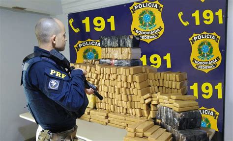 PRF bate recorde e apreende 66 toneladas de drogas no Paraná durante o