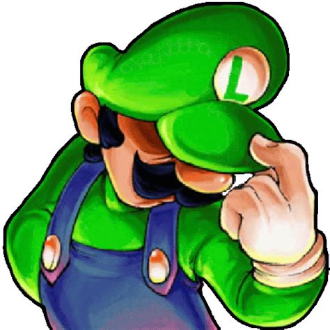 Ihy Luigi Luigi Sticker - IHY Luigi Luigi Artwork - Discover & Share GIFs