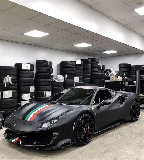 LA H E N On Twitter RT Auto Porn Nero Opaco Ferrari 488 Pista