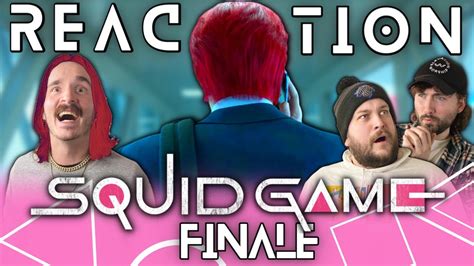 SQUID GAME FINALE 1x9 REACTION One Lucky Day YouTube