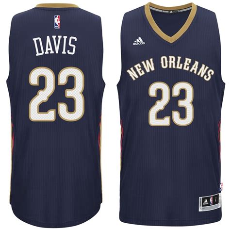 Men's adidas Anthony Davis Navy New Orleans Pelicans Player Swingman ...