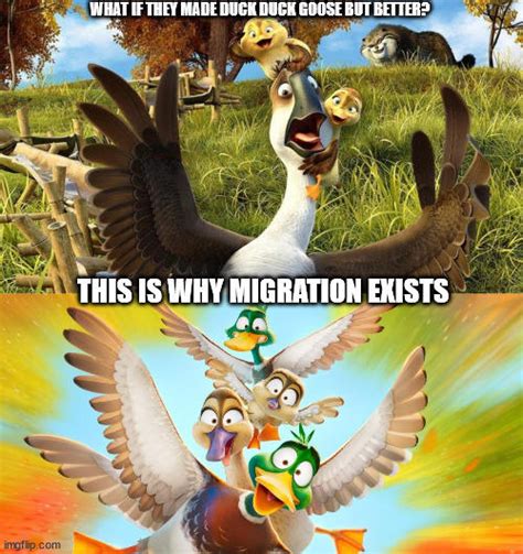 Migration Is The Better Duck Duck Goose By Takostu64 On Deviantart