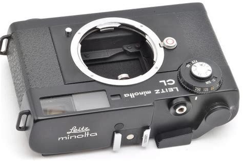 【やや傷や汚れあり】leitz Minolta Cl ライツ ミノルタ Cl 電池 Mマウント ライカ Licensed By Leica