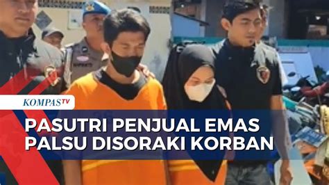 Emosi Kena Tipu Korban Soraki Pasutri Penjual Emas Palsu Di Balikpapan