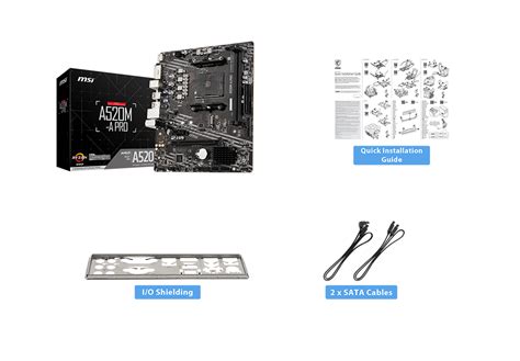 Msi A M A Pro Motherboard Amd Ryzen Rd Gen Am Ddr M Usb