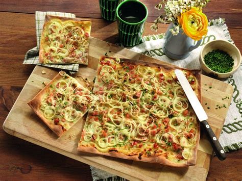 Recept Flammkuchen Met Ham En Ui Artofit