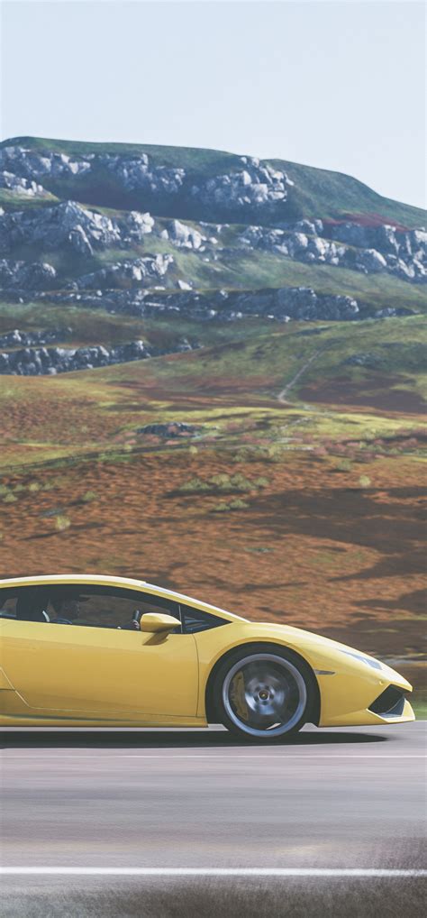 1242x2668 4k Forza Horizon 4 Lamborghini Huracan Iphone Xs Max Hd 4k