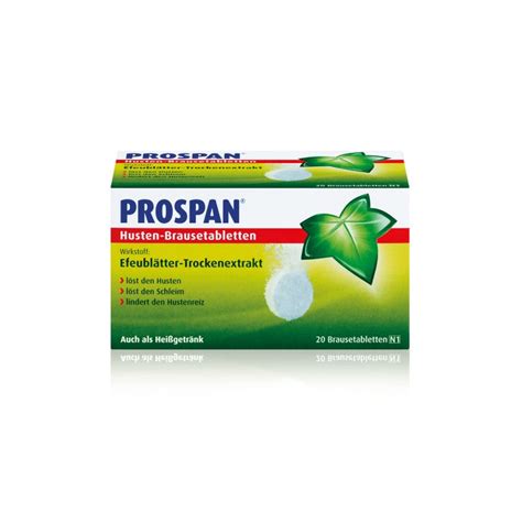 Prospan Husten Brausetabletten 20 St Tabletten — Apobee Die