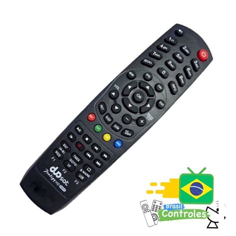 Controle Remoto Para Receptor Duosat Prodigy Hd Nano Duo Sat