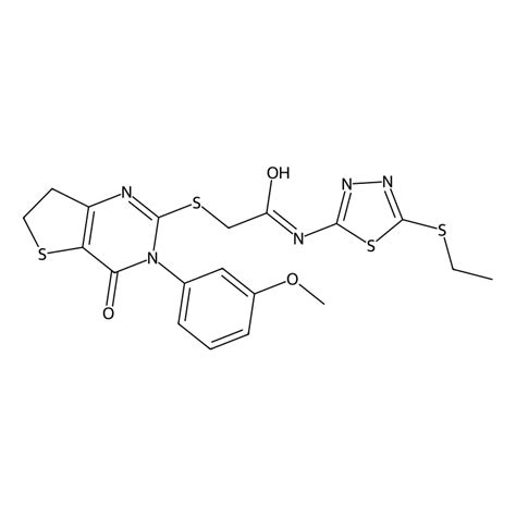 Buy N 5 Ethylthio 1 3 4 Thiadiazol 2 Yl 2 3 3 Methoxyphenyl 4