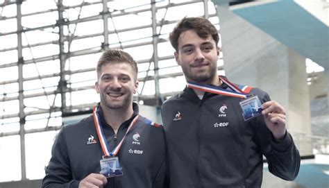 French pair “proud” to secure Olympic diving test event silver