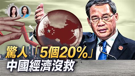 【新唐人大視野】驚人的「5個20 」 中國經濟難救 李強 戰狼法 外資外企 新唐人电视台