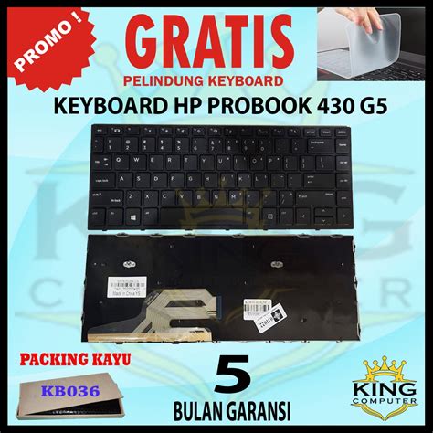 Jual Keyboard Hp Probook G G G Black No Backlight Gratis