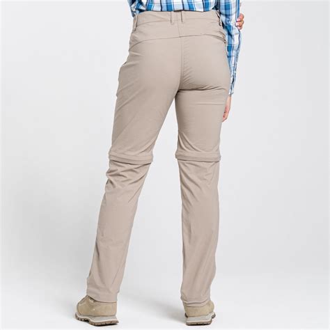 Craghoppers Nosilife Pro II Zip Off Hose Damen Beige TropenFit De