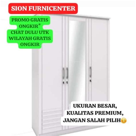 Jual Lemari Baju 3 Pintu Wardrobe Baju 3 Pintu Lemari Pakaian