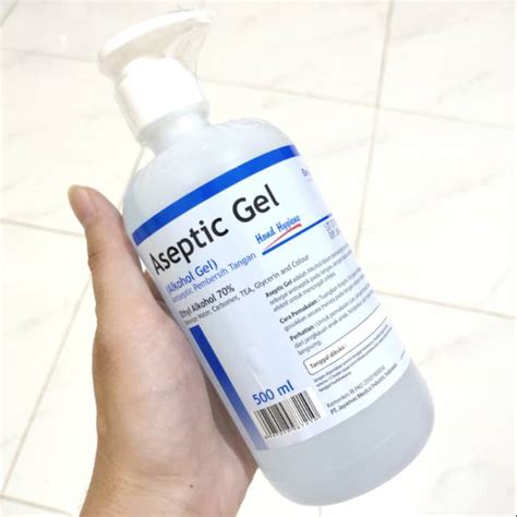 Jual Aseptic Gel Onemed Pump Ml Aseptan Antiseptic Antiseptik