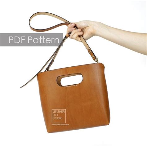 Build Along Leather Saddle Bag Pattern With Instruction How To Etsy Uk