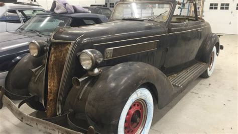 BF EXCLUSIVE: 1935 Chrysler Airstream Convertible | Barn Finds